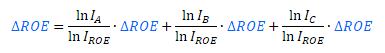 Indexní tvar ROE