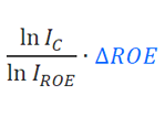 Logaritmická metoda rozkladu ROE